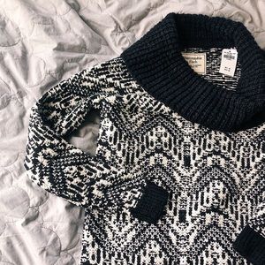 NWT Abercrombie Mock Neck Sweater